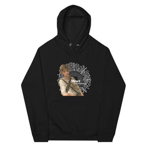 Newt Maze Runner (Unisex eco raglan hoodie)