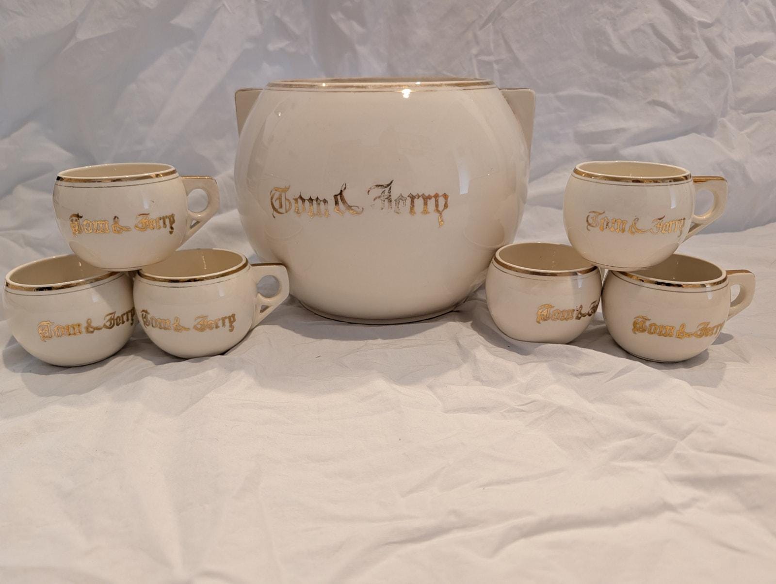 Tom & Jerry Bowls - Etsy
