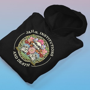 Jails Institutions & Death Heavy Blend Hooded Sweatshirt