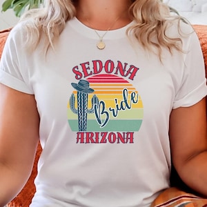 Sedona Bachelorette party, Sedona Bach party, Arizona Bachelorette Bridal party, Bachelorette Matching wedding tee, Sedona girls trip