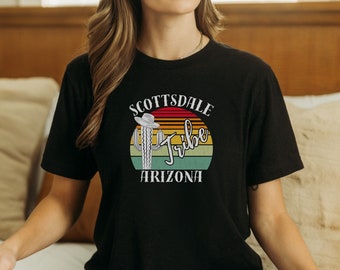 Scottsdale Bachelorette Party Tee, Arizona Bride Tribe Shirt