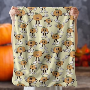 Pumpkin blanket for kids, Blanket for children, Halloween Throw blanket, Kids Halloween blanket, Baby blanket, Boys blanket, Girls blanket