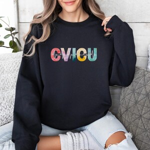 CVICU nurse sweatshirt, cvicu shirts, cardiovascular icu nurse, nurse crewneck, Registered Nurse, Cardiac nurse