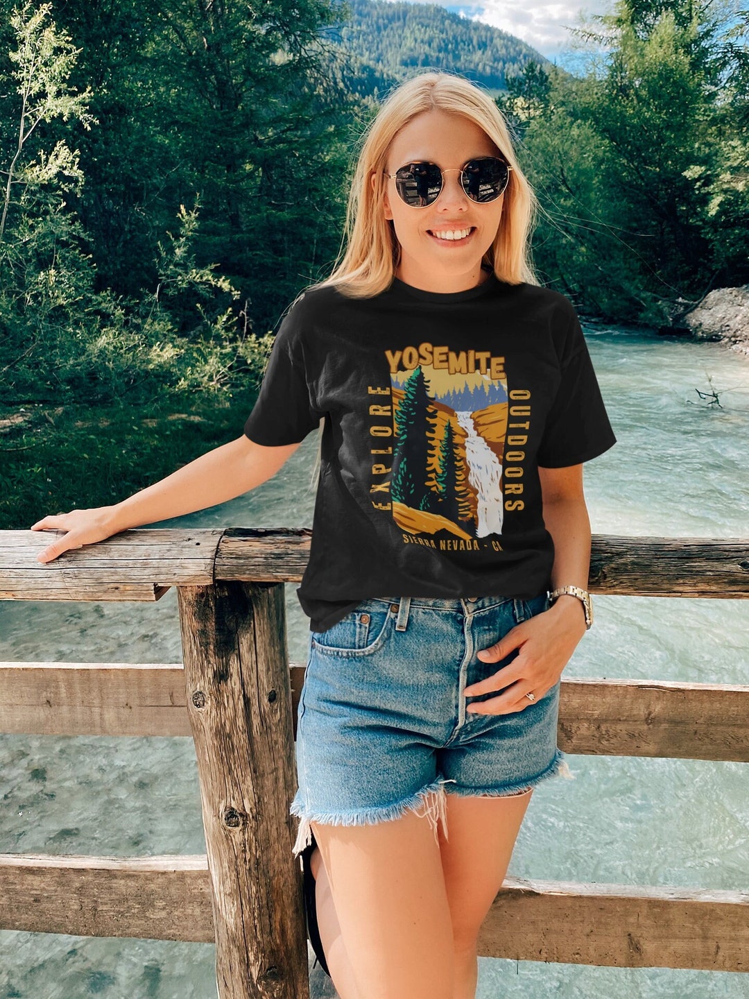 Yosemite Shirts, Yosemite Tshirt, Sierra Nevada California, National