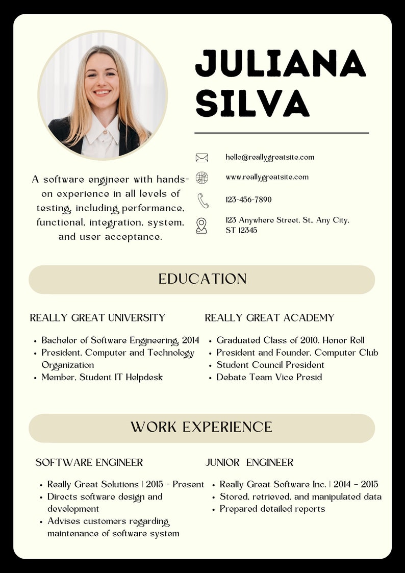 Resume Template Resume Template - Il 794xN.4363487423 Gmbu 