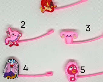Straw Cover Stanley Accessories Drink Topper Disney Inspired Drink Cup Cover  Straw Cap Reusable Straw Cover Nurse Straws Medical Nurse Gift