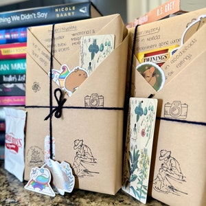 Blind Date with a Book Gift, Book Lover Gift Bookish Gifts for Reader Spicy or Dark Romance Romantasy Horror Fantasy BookTok Cute Gift Idea