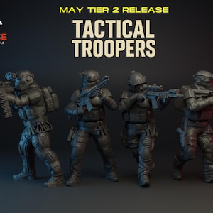 Turnbase Modern Miniatures, Tactical Troopers, 15mm 20mm 28mm 32mm 35mm 40mm 54mm, Post Apocalyptic, Spectre Ops, Zona Alfa, Wargaming Minis