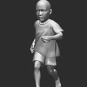 Modern African Child Boy Civilian Villager Minifigures 15mm 20mm 28mm 32mm 35mm 40mm 54mm Miniatures Post Apocalyptic Zona Alfa Spectre RPG