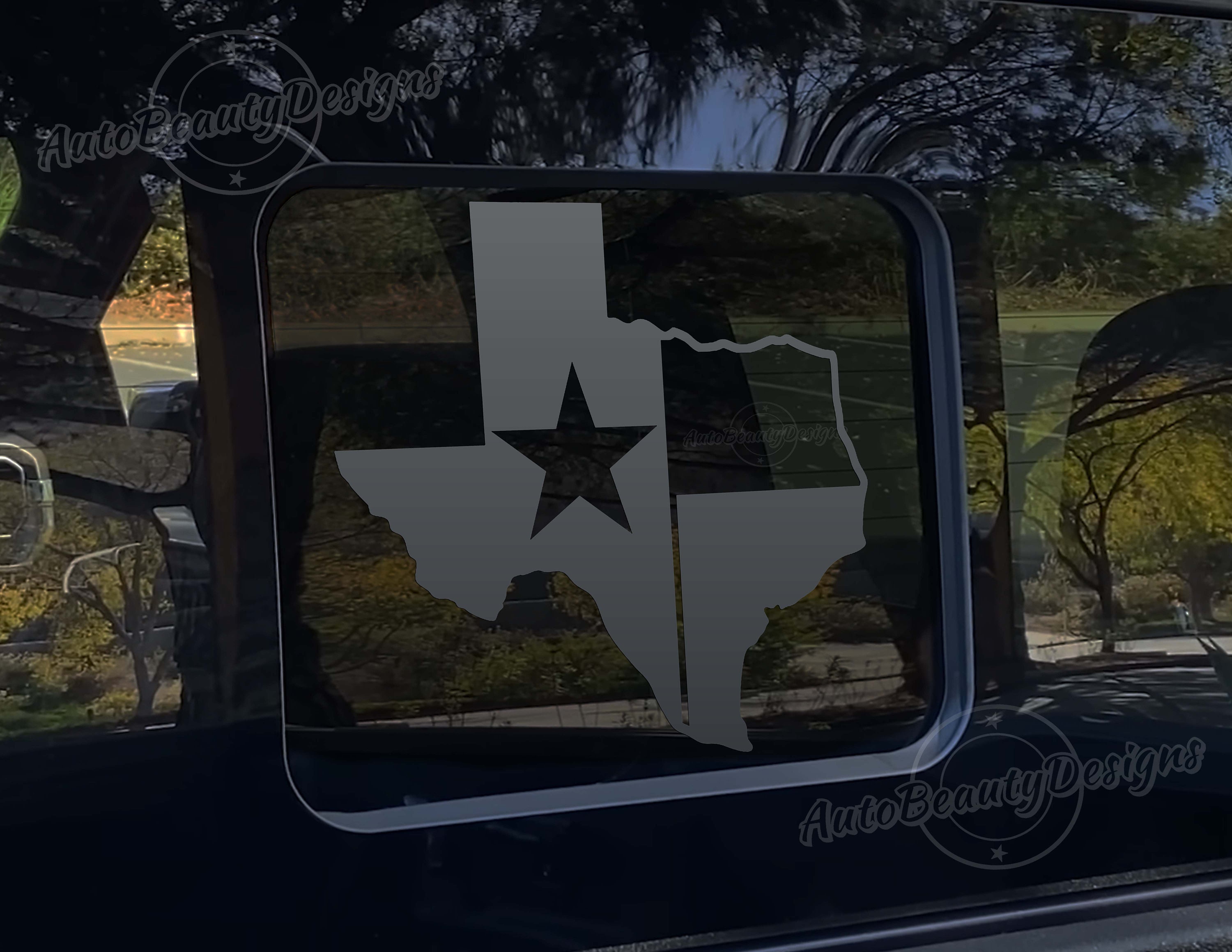 Ford Rear Window Decals