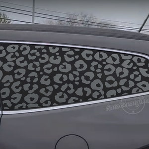 Fits 2009-2017 Chevrolet Traverse Rear Side Window Leopard Cheetah Print Decal Sticker