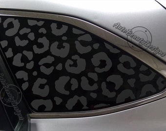 Fits 2015-2019 Subaru Outback Rear Side Window Leopard Cheetah Print Decal Sticker