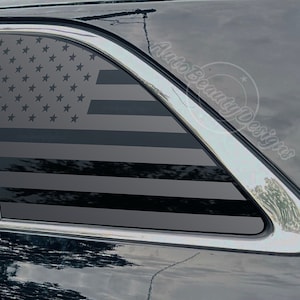 Fits 2016-2020 Kia Sorento Rear Side Window American Flag Decal Sticker