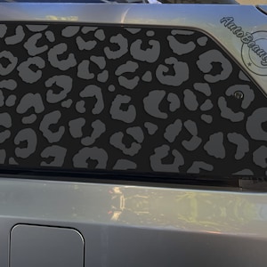 Fits 2011-2020 Toyota Sienna Rear Side Window Leopard Cheetah Print Decal Sticker
