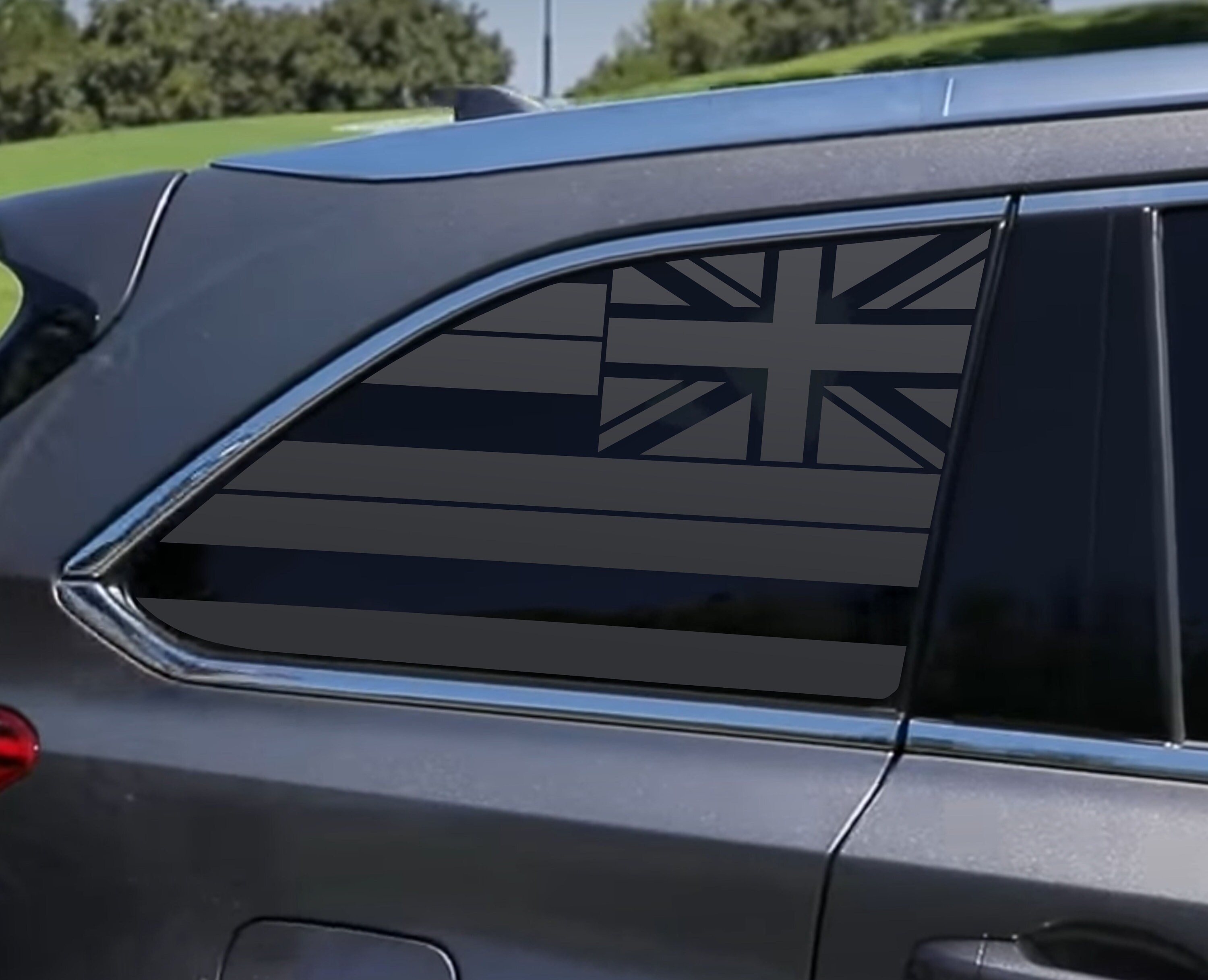 Fits 2014-2019 Toyota Highlander Rear Side Window Hawaiian Flag Decal ...