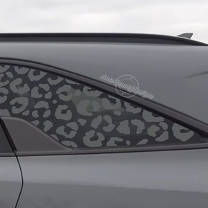 Fits 2021-2025 Kia Sorento Rear Side Window Leopard Cheetah Print Decal Sticker