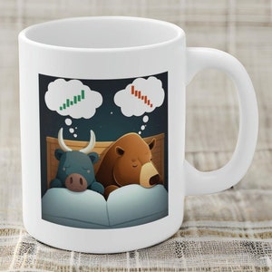 Stock Market Dreams Coffee Mug: Day Trading Gift image 4