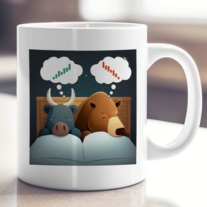 Stock Market Dreams Coffee Mug: Day Trading Gift image 2