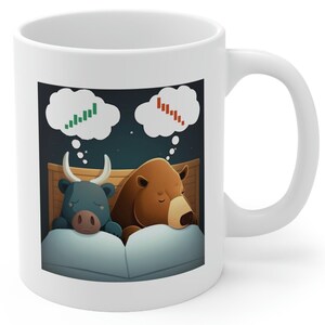 Stock Market Dreams Coffee Mug: Day Trading Gift image 6