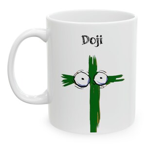 Doji Candlestick Coffee Mug: Stock Market Trader Gift image 5