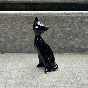 Black Ceramic Cat