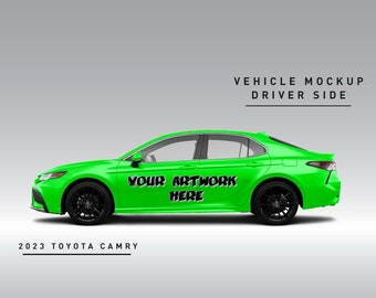 Vehicle Mockup - 2023 Toyota Camry