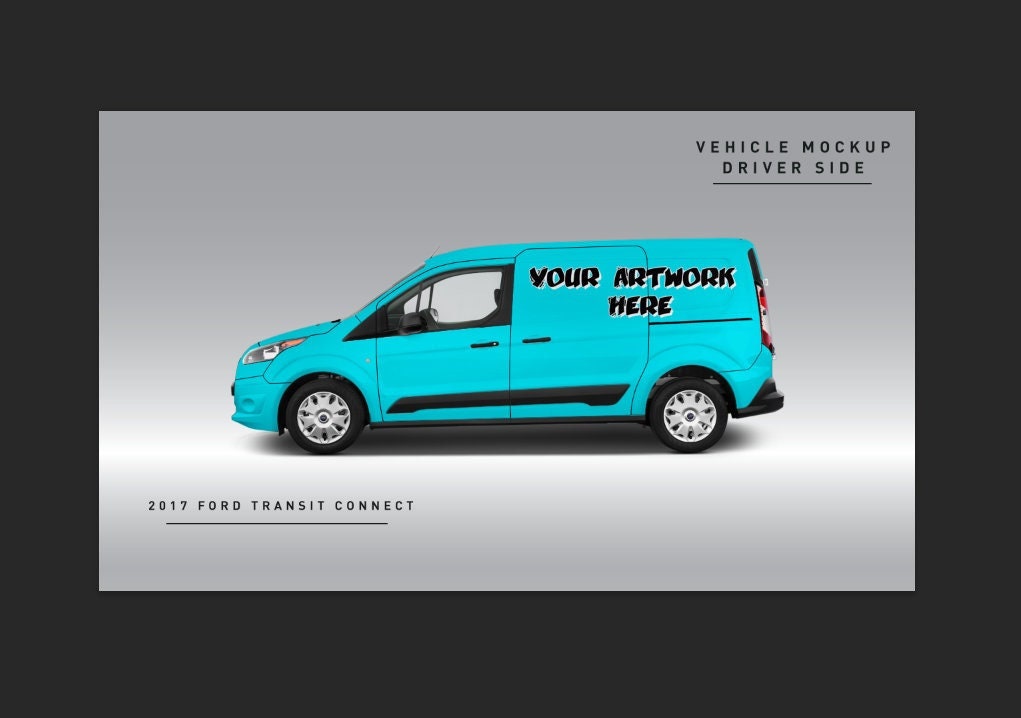 Vehicle Mockup - 2017 Ford Transit Connect