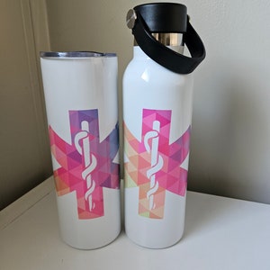 Pride EMS tumbler- with or without words
