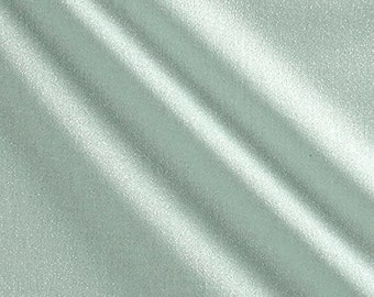 Glimmer Solids "Ice" by Cloud9 Fabrics - Organic Cotton Quilters Weight Solid with Shimmer detail in Aqua Blue