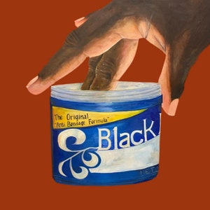 Digitaldruck &quot;black magic&quot;