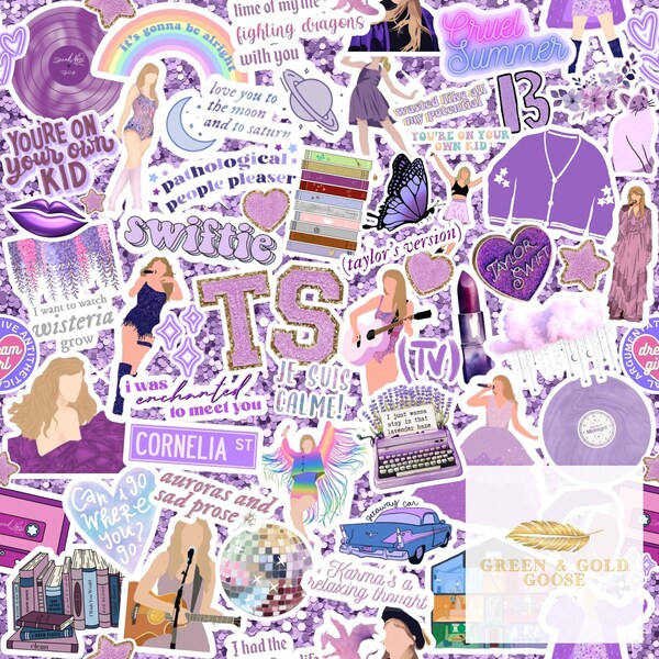 Pop Star Glitter Purple Lilac Collage Seamless DIGITAL File Paper Sublimation Sublimate Pattern Fabric Printing INSTANT DOWNLOAD