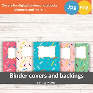 Binder cover printables