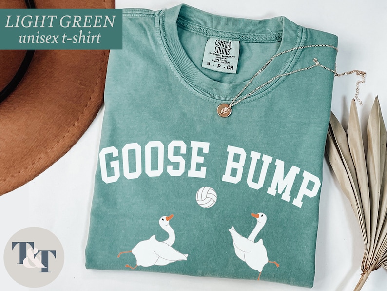 a t - shirt that says goose bump on it