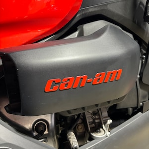 Ryker Can Am Air Intake Decal Ryker Motorcycle Custom Vinyl Decal  personalize your ride accent OEM colors Can Am Ryker