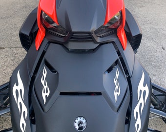Flame Decals Tribal Ryker Spyder Motorcycle Custom Vinyl Decal Swirl Car Decal Can Am Ryker Decals Trike Motorcycle