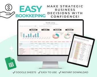 Bokföringskalkylblad, inkomst- och utgiftsspårare, budgetplanerare för småföretag, vinst- och förlustrapport, Google Sheets, enkel bokföring