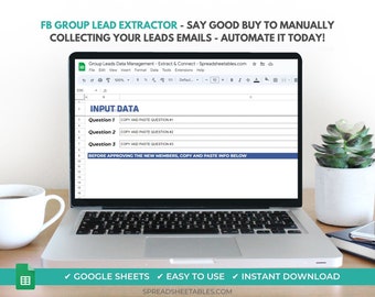 Group Lead Extractor in Google Sheets: Effortlessly Collect Emails for Marketing Automation, Strategize Your Content Creation for Max Impact