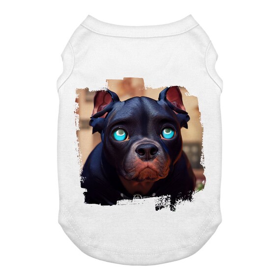 Staffordshire Bull Terrier Print Dog Tank Animal Dog T shirt Funny