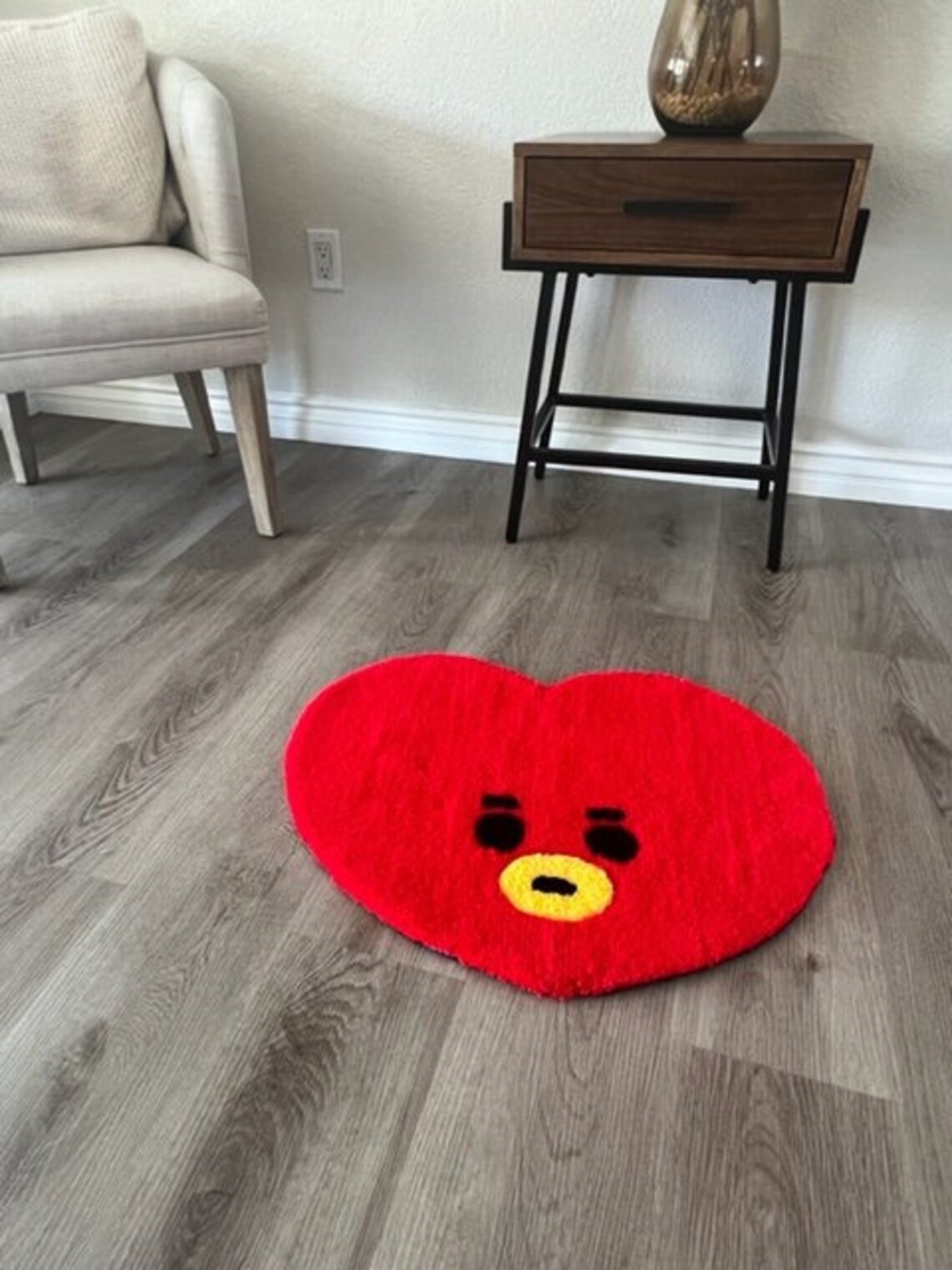 Tufted Handmade BT21 RJ Rug - Etsy