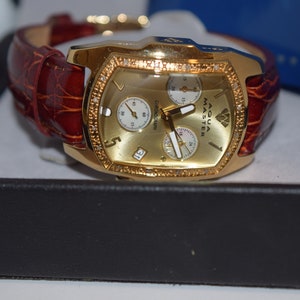 Aqua Master Men&#39;s Chronograph Diamond wrist watch