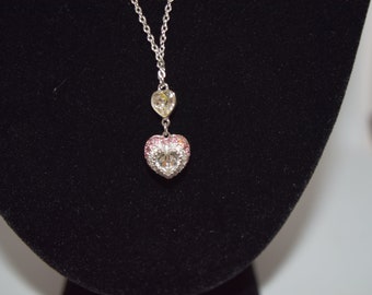 heart shaped pendant necklace