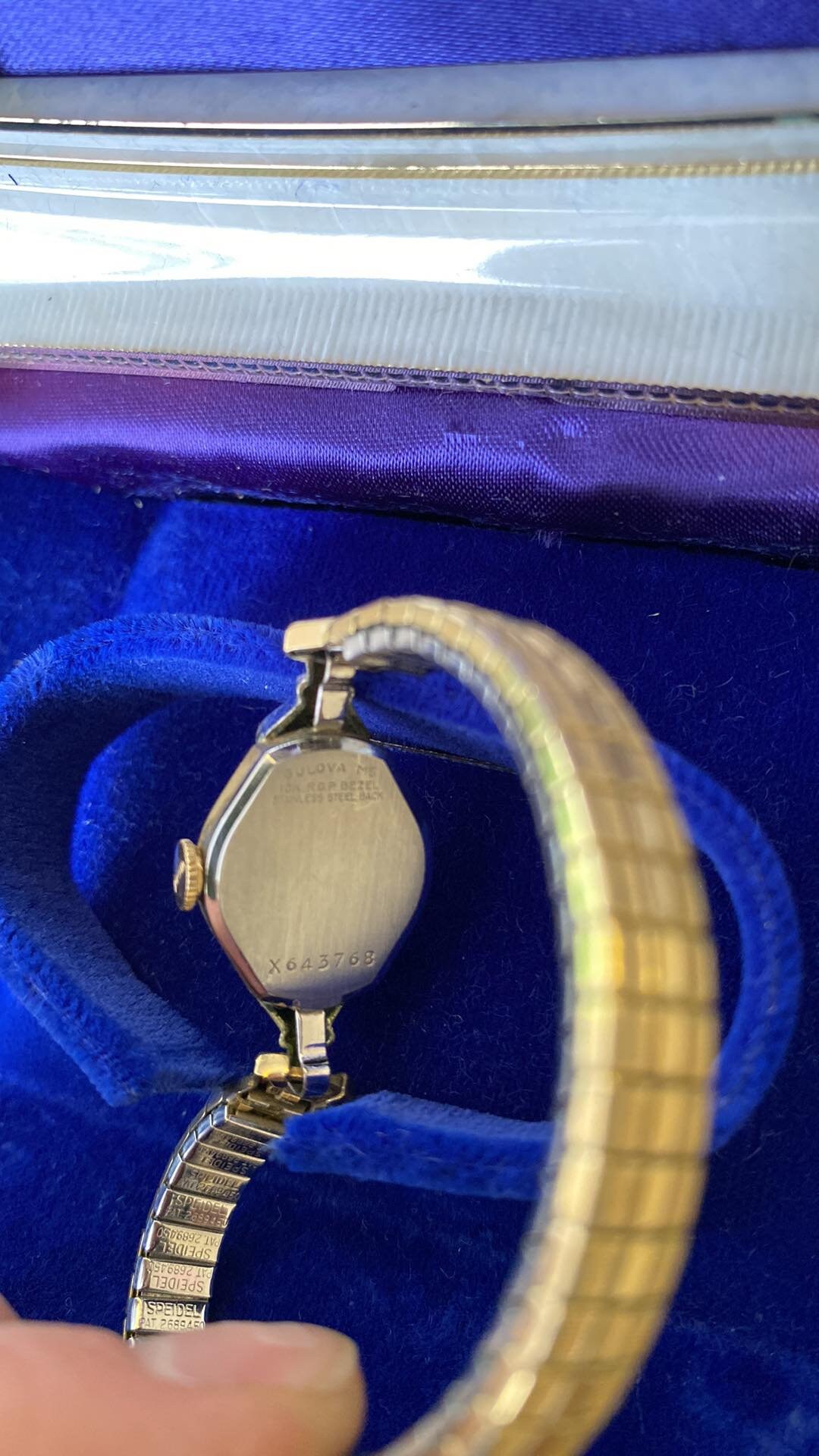 1966 Vintage Bulova Women's Watch Etsy