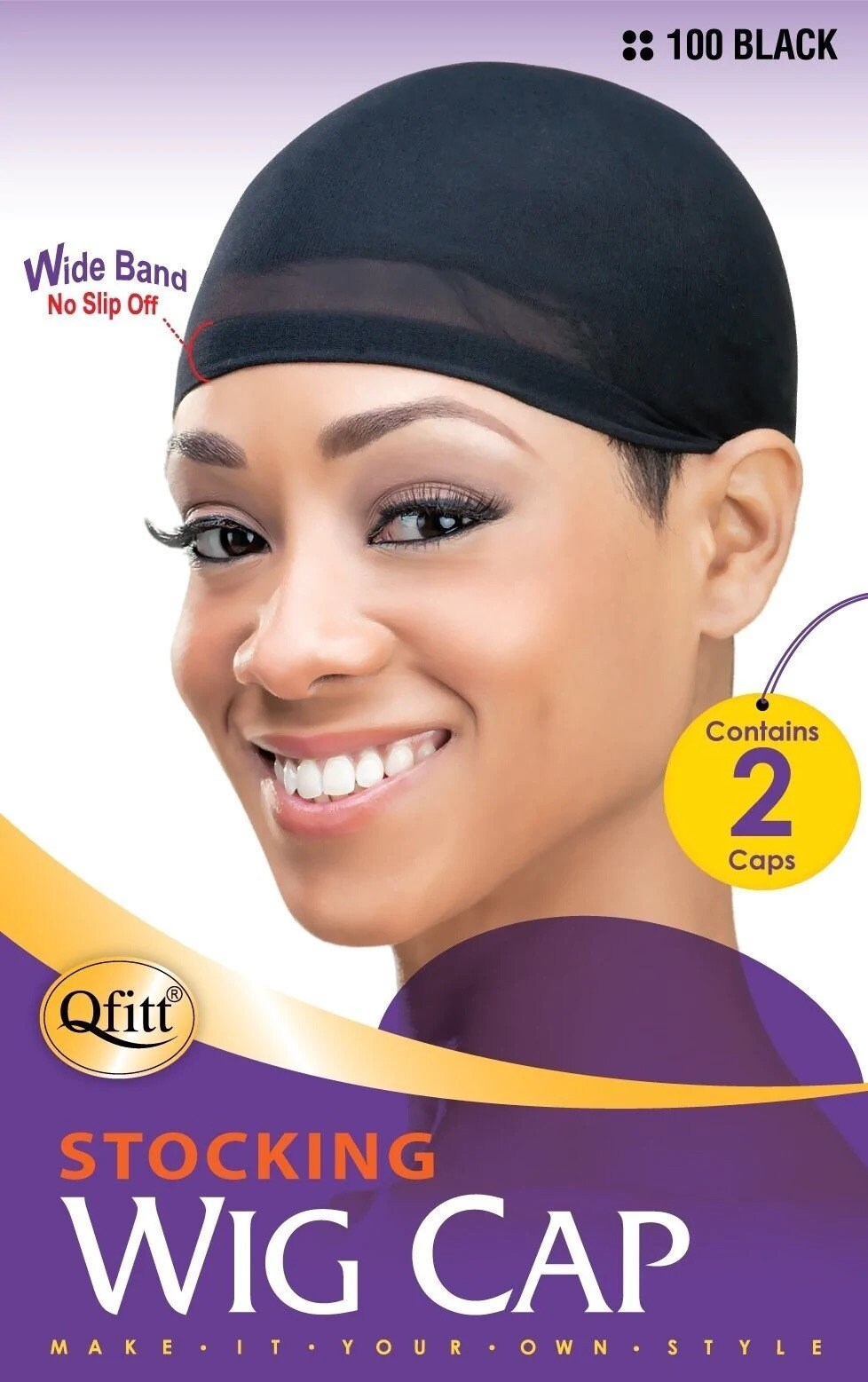 qfitt stocking wig cap