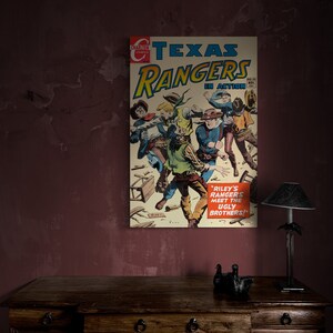 Texas Rangers #63, Comic Book Poster