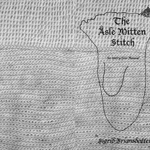 PDF of Nålbinding - The Åsle Mitten Stitch - An Instruction Manual,  U (U) O/U O:U OO F1+1, IIIc, 4b
