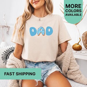 Dad Shirt, Gift For Father, Donut Dad Swhirt, Best Dad Ever Shirt, Favorite Daddy&#39;s Shirt, Donut Party Shirt
