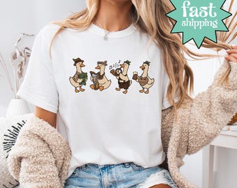 Comfort Colors® Oktoberfest Goose Shirt, Funny Goose Oktoberfest Tee, German Festival Shirt, Beer Festival Goose Tee, Cute Fall Graphic Tee