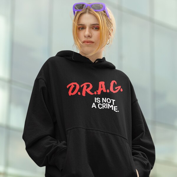 Drag queen hoodie Clearance