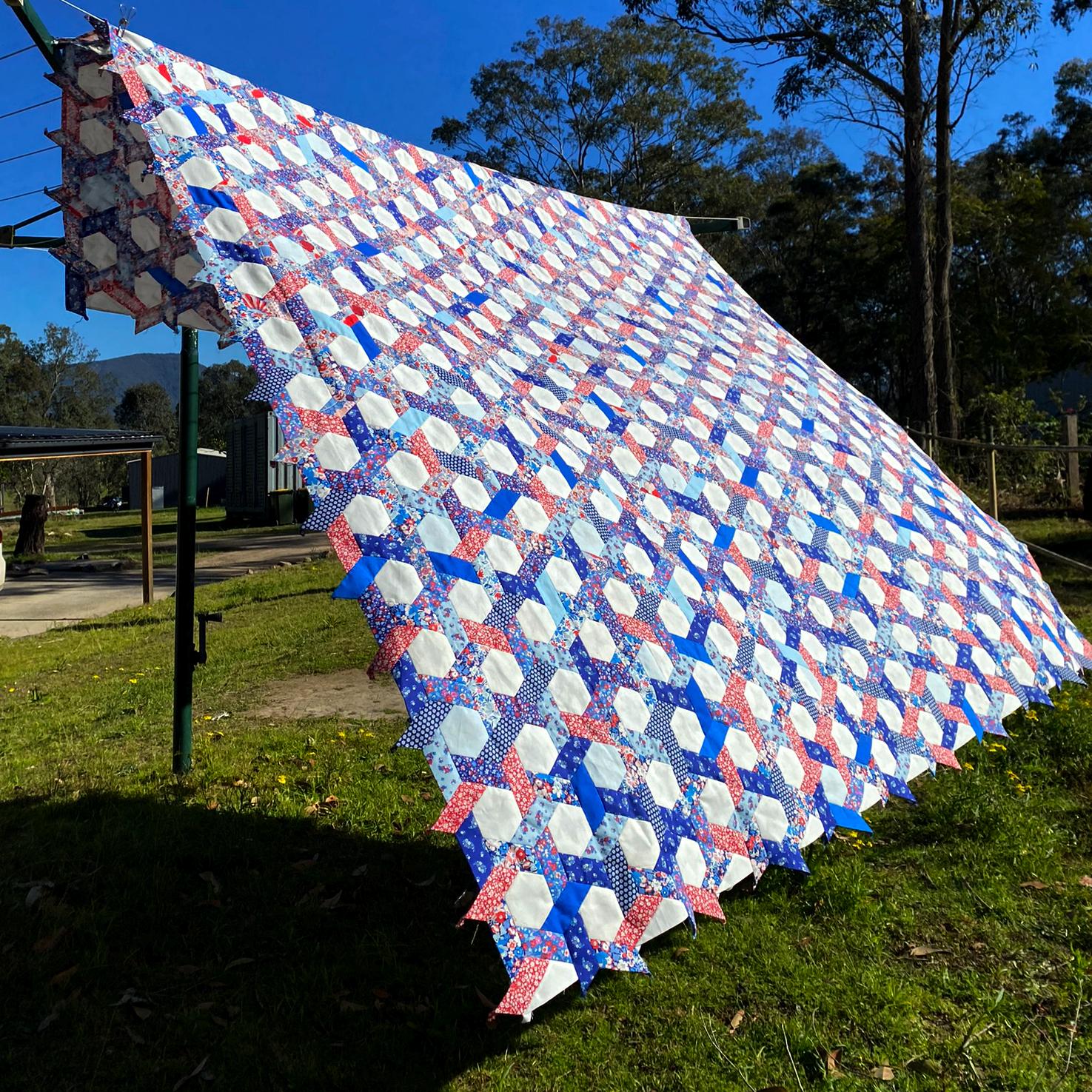 Stargazer Pattern Stargazer EPP Quilt Pattern - Etsy