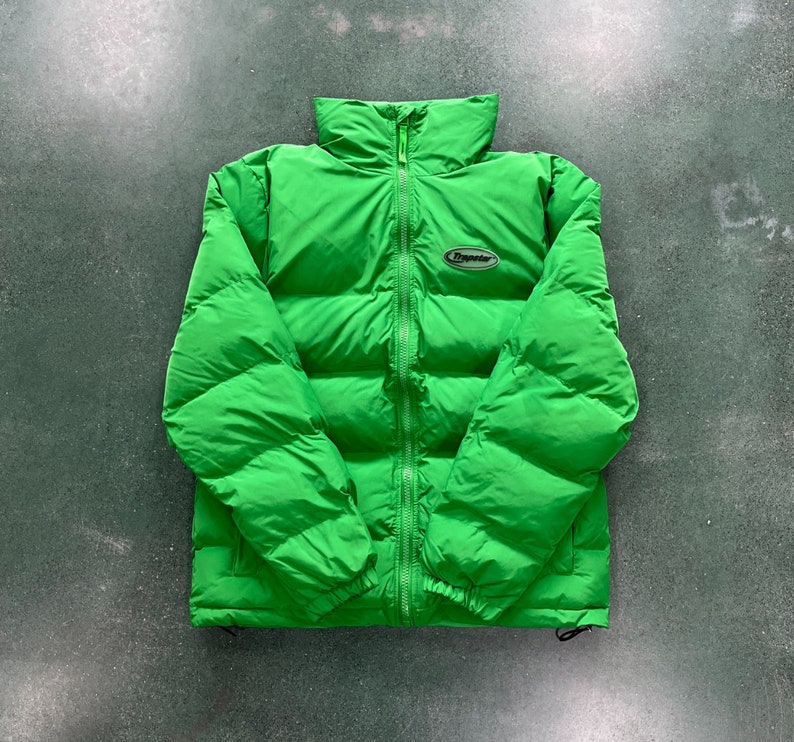 Trapstar Hyperdrive Puffer Jacket Green Etsy